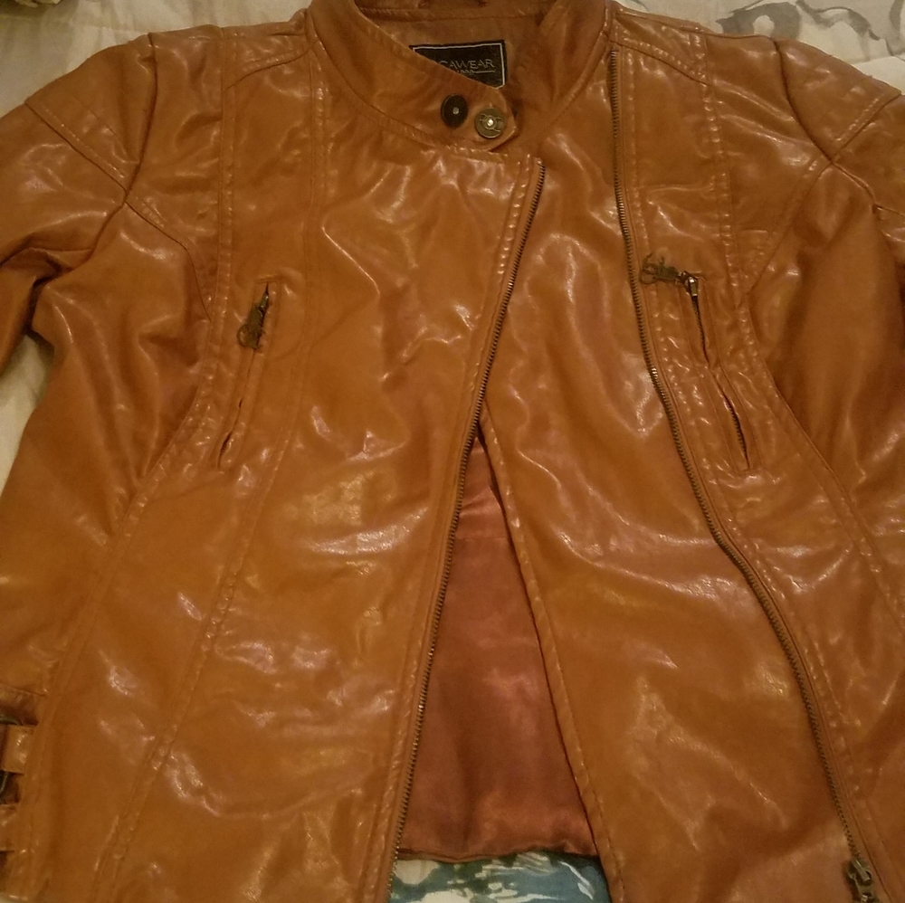 Rocawear leather jacket